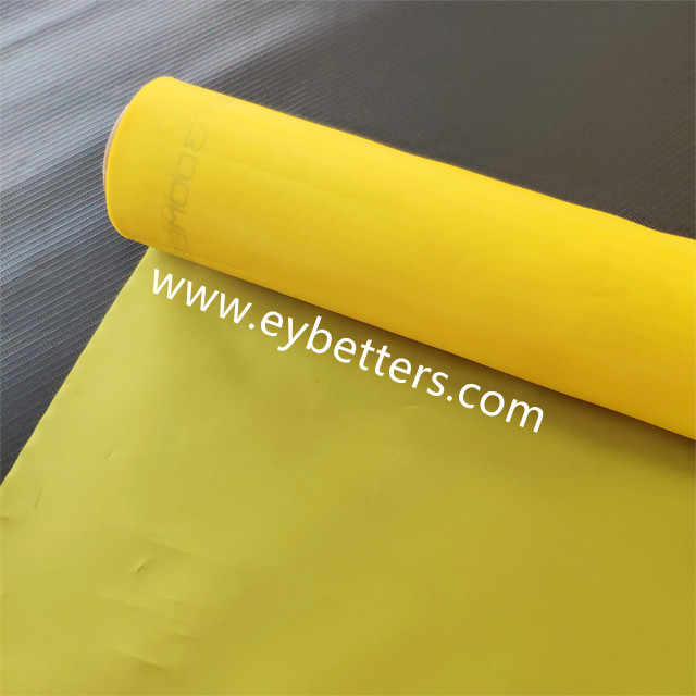 Polyester Screen Printing Mesh 125/160 mesh for general textile work but with some finer detail/ line work