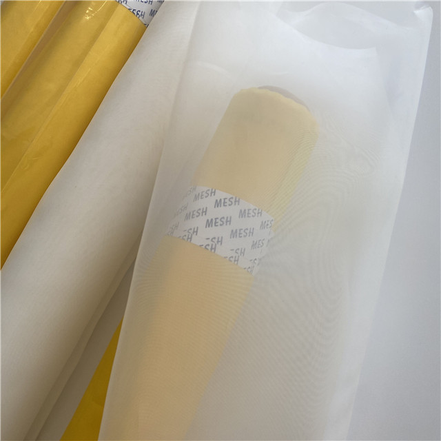 DPP140T / 355MESH - 34UM- White dpp 140t 355 mesh polyester silk screen printing fabric and high grade dpp 140t 355 mesh silk mo