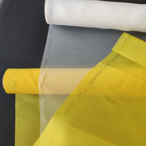 100t 40 micron 26m width silk screen printing mesh bolting cloth fabrics 100% polyester