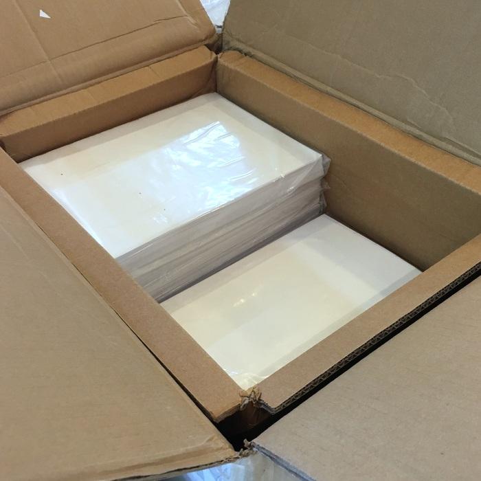 PET 100 MICRON waterproof transparent inkjet film
