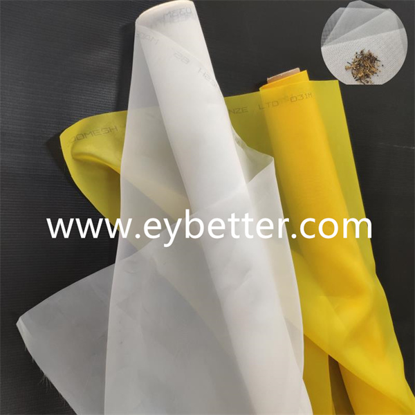 100% high quality polyester mesh with high breaking strength